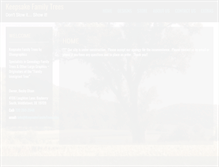 Tablet Screenshot of keepsakefamilytrees.com
